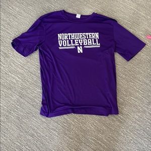 Northwestern athletic top